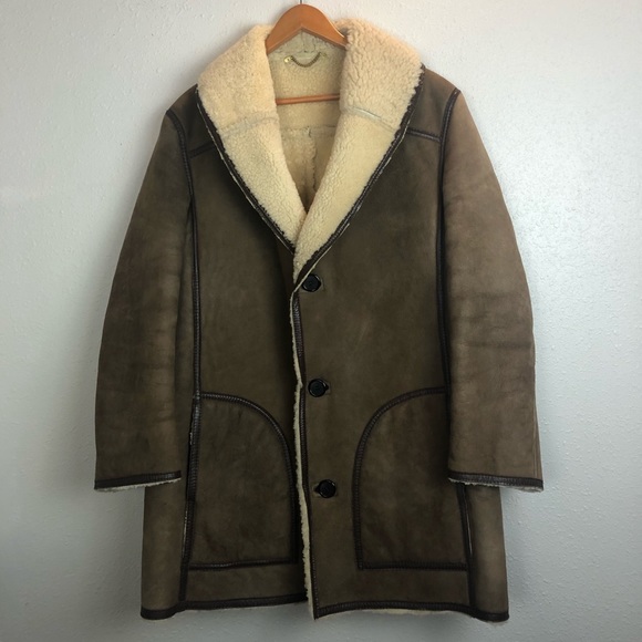 Vintage Antarctic Sheepskin Shearling 